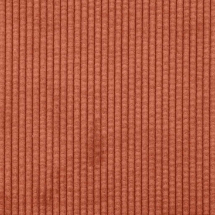 Sittkuddar 2 pcs Röd orange Ø 80 cm Kordread tyg