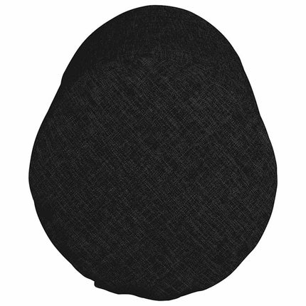 Bolsterkuddar 2 pcs Svart Ø 15 x 40 cm tyg