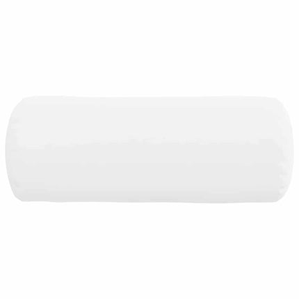 Bolsterkuddar 2 pcs Vit Ø 15 x 40 cm tyg