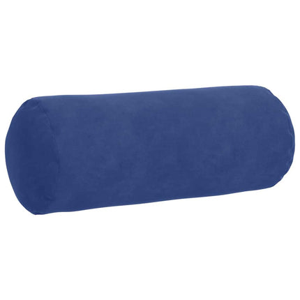 Bolsterkuddar 2 pcs Polisblå Ø 15 x 40 cm Kordread tyg