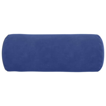 Bolsterkuddar 2 pcs Polisblå Ø 15 x 40 cm Kordread tyg