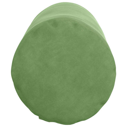 Bolsterkuddar 2 pcs Ljusgrön Ø 25 x 70 cm Kordread tyg