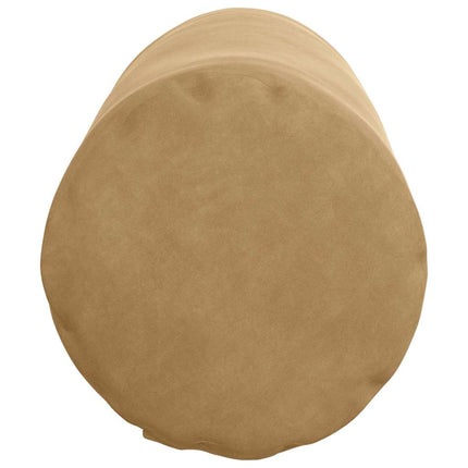 Bolsterkuddar 2 pcs Brun Ø 25 x 70 cm Kordread tyg