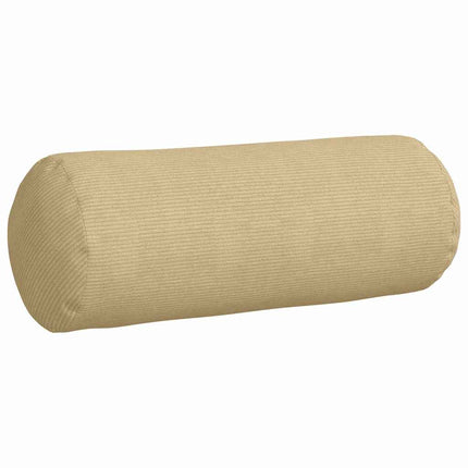 Bolsterkuddar 2 pcs Grågrön Ø 25 x 70 cm Kordread tyg