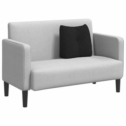 Ryggkudde Svart 45 x 24 x 50 cm tyg