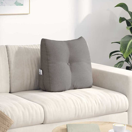 Ryggkudde Taupe 45 x 24 x 50 cm tyg