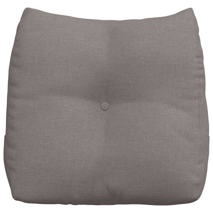 Ryggkudde Taupe 45 x 24 x 50 cm tyg