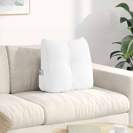 Ryggkudde Vit 45 x 24 x 50 cm tyg