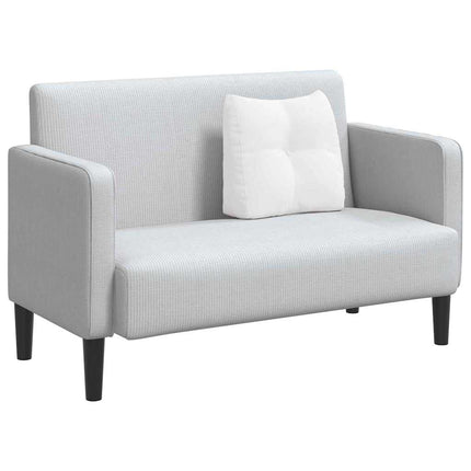Ryggkudde Vit 45 x 24 x 50 cm tyg
