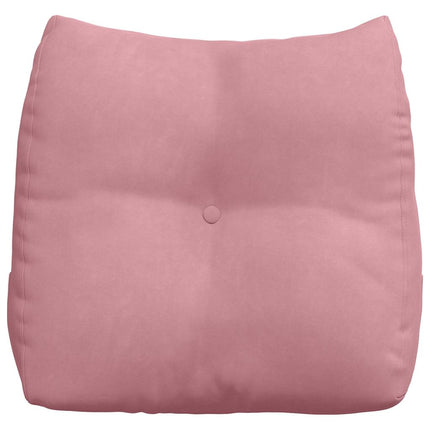 Ryggkudde Rosa 45 x 24 x 50 cm Sammet