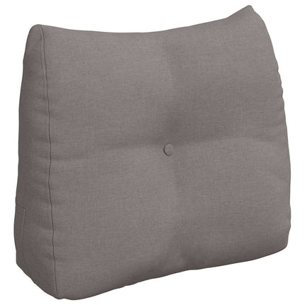 Ryggkudde Taupe 60 x 24 x 50 cm tyg