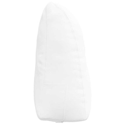 Ryggkudde Vit 60 x 24 x 50 cm tyg