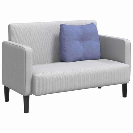 Ryggkudde Jeansblå 60 x 24 x 50 cm tyg