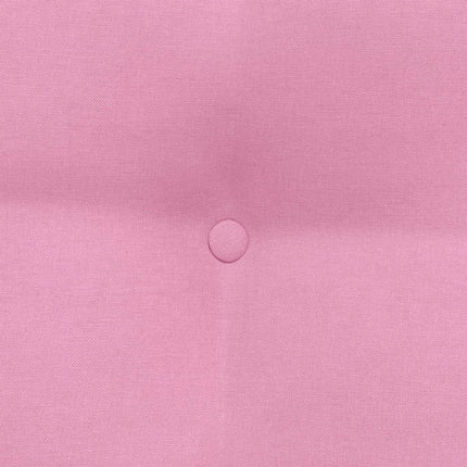 Ryggkudde Rosa 60 x 24 x 50 cm tyg