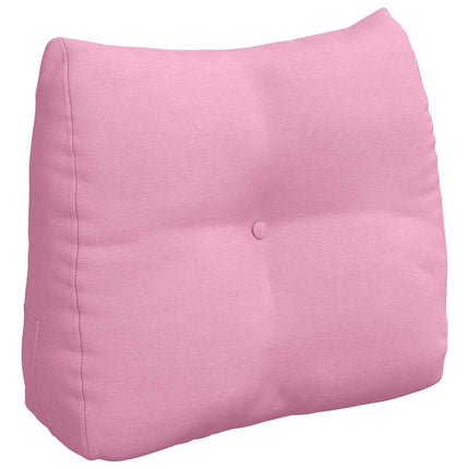 Ryggkudde Rosa 60 x 24 x 50 cm tyg