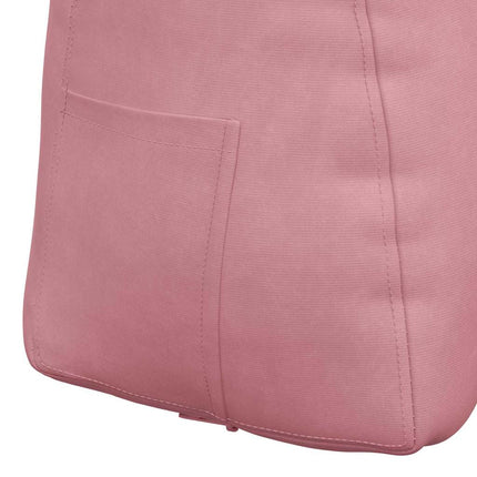 Ryggkudde Rosa 60 x 24 x 50 cm Sammet