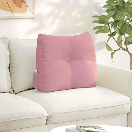 Ryggkudde Rosa 60 x 24 x 50 cm Sammet