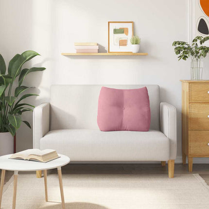 Ryggkudde Rosa 60 x 24 x 50 cm Sammet