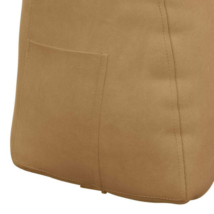 Ryggkudde Brun 60 x 24 x 50 cm Sammet