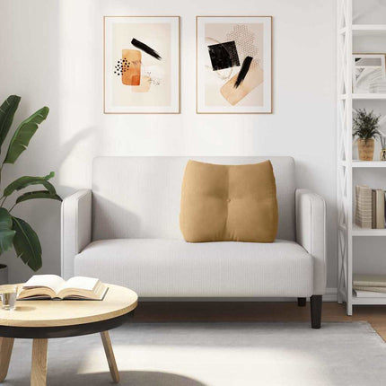 Ryggkudde Brun 60 x 24 x 50 cm Sammet