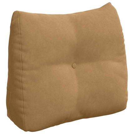 Ryggkudde Brun 60 x 24 x 50 cm Sammet