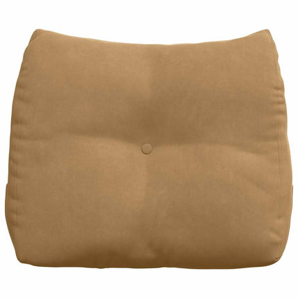 Ryggkudde Brun 60 x 24 x 50 cm Sammet