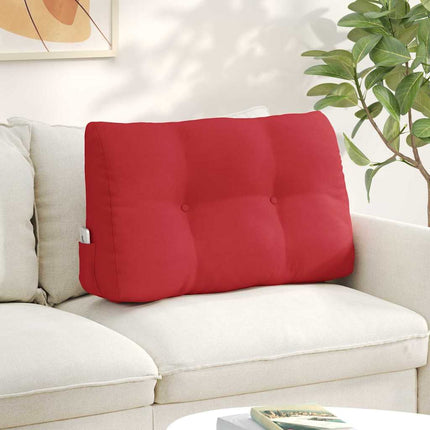 Ryggkudde Röd 80 x 24 x 50 cm tyg
