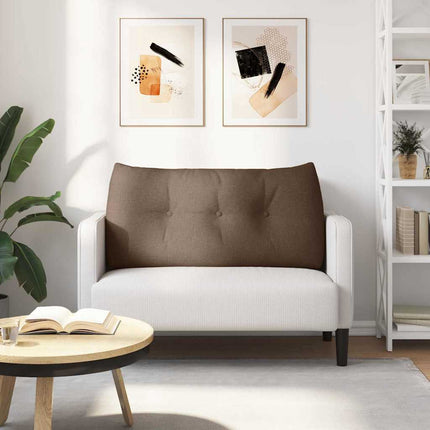 Ryggkudde Brun 100 x 24 x 50 cm tyg