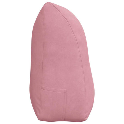 Ryggkudde Rosa 100 x 24 x 50 cm Sammet