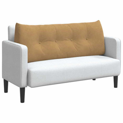 Ryggkudde Brun 120 x 24 x 50 cm Sammet
