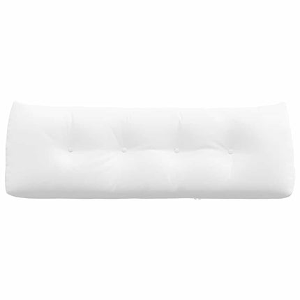 Ryggkudde Vit 140 x 24 x 50 cm tyg