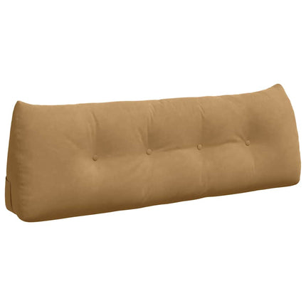 Ryggkudde Brun 140 x 24 x 50 cm Sammet