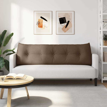 Ryggkudde Brun 160 x 24 x 50 cm tyg