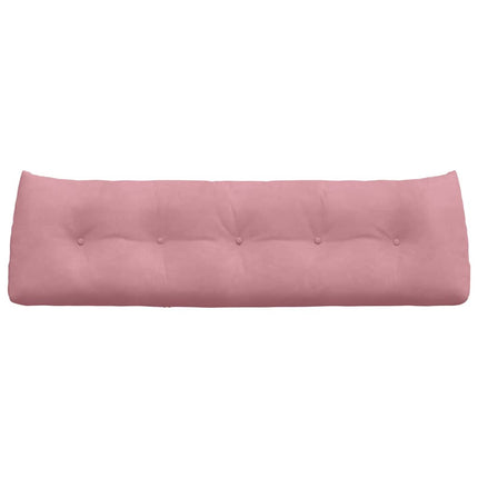 Ryggkudde Rosa 160 x 24 x 50 cm Sammet