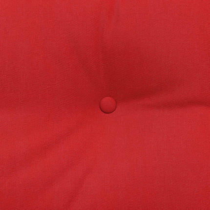 Ryggkudde Röd 180 x 24 x 50 cm tyg