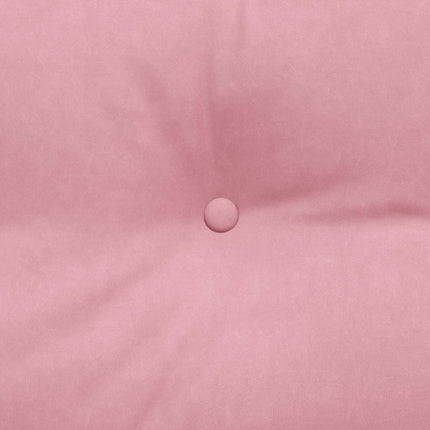 Ryggkudde Rosa 180 x 24 x 50 cm Sammet