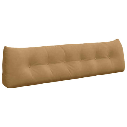 Ryggkudde Brun 180 x 24 x 50 cm Sammet