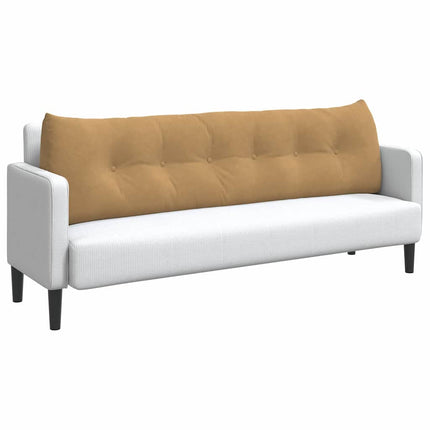 Ryggkudde Brun 180 x 24 x 50 cm Sammet