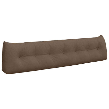 Ryggkudde Brun 200 x 24 x 50 cm tyg