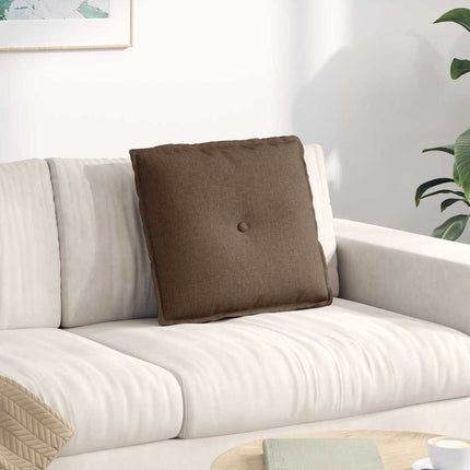 Ryggkudde Brun 50 x 19 x 45 cm tyg