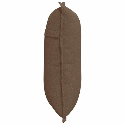 Ryggkudde Brun 50 x 19 x 45 cm tyg