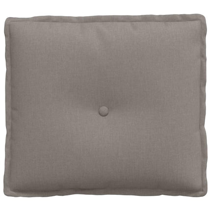 Ryggkudde Taupe 50 x 19 x 45 cm tyg