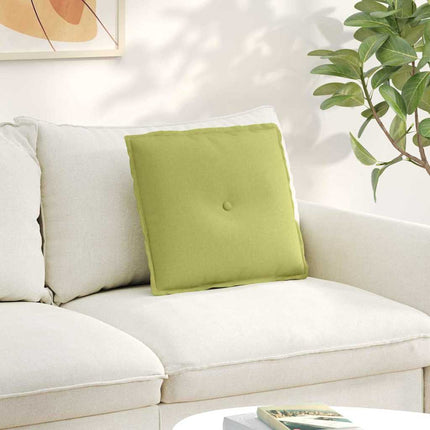 Ryggkudde Ljusgrön 50 x 19 x 45 cm tyg
