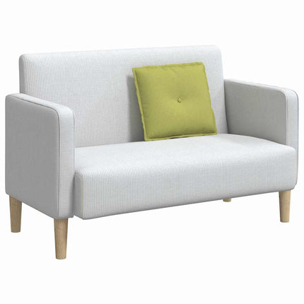 Ryggkudde Ljusgrön 50 x 19 x 45 cm tyg