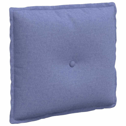 Ryggkudde Jeansblå 50 x 19 x 45 cm tyg