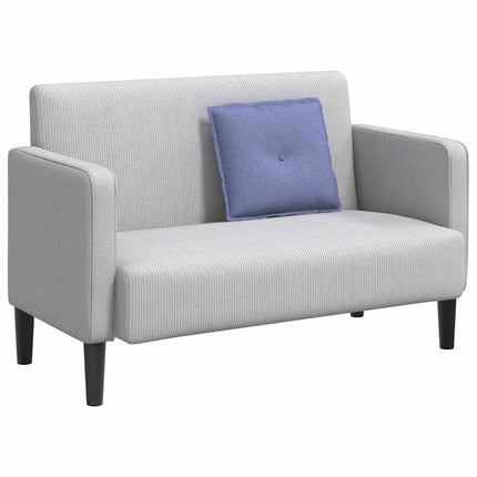 Ryggkudde Jeansblå 50 x 19 x 45 cm tyg