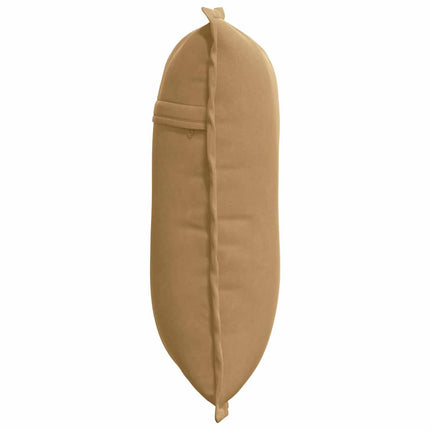 Ryggkudde Brun 50 x 45 cm Kordread tyg