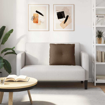 Ryggkudde Brun 60 x 19 x 50 cm tyg