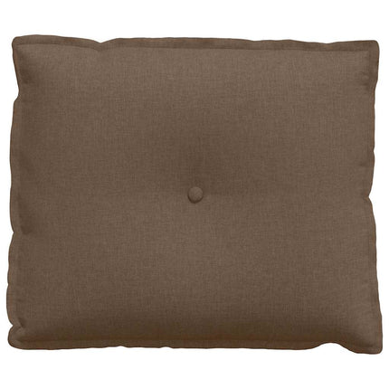 Ryggkudde Brun 60 x 19 x 50 cm tyg