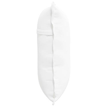 Ryggkudde Vit 60 x 19 x 50 cm tyg